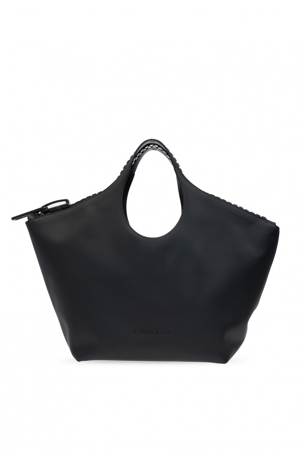 Balenciaga ‘Megazip’ hand bag with logo